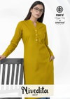 Nivedita Vol 7 By Deeptex Cotton Printed Wholesale Straight Kurtis In India
